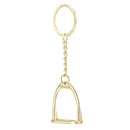 Zinc Alloy Key Chain Stirrup Key Ring Mini Keychain