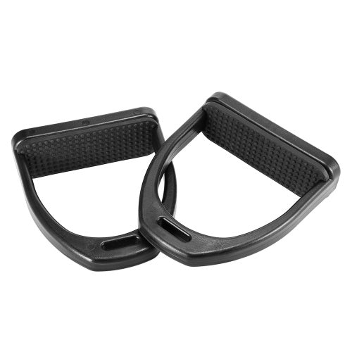 2 PCS Horse Riding Stirrups Plastic Horse Saddle