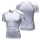 Lixada Pack of 3 Men Short Sleeve Compression Shirt