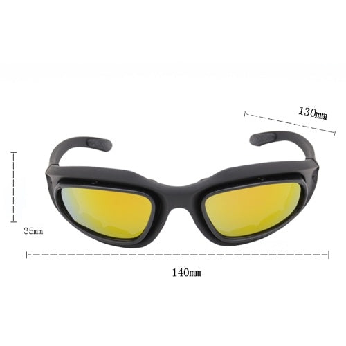 Polarized UV400 Tactical Goggles