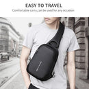 MARK RYDEN Portable Fashionable Casual Anti-Thief Multifunctional Waterproof USB Charging Men Single-Shoulder Bag