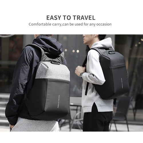 MARK RYDEN Fashionable Anti-Thief Multifunctional Business Laptop Bag Waterproof USB Charging Outdoor Men Backpack