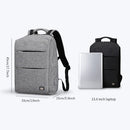 MARK RYDEN Large Capacity Anti-Thief Multifunctional Business Laptop Bag Waterproof USB Charging Travel Men Backpack