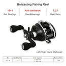 18+1 Ball Bearings Baitcasting Fishing Reel