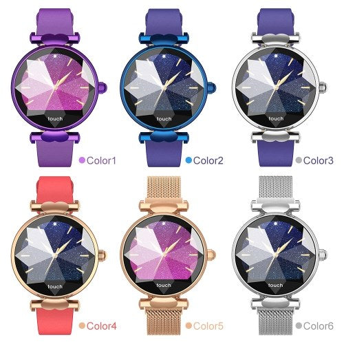 Smart Watch Women 1.04In IPS Screen Touch Fitness Tracker Watch