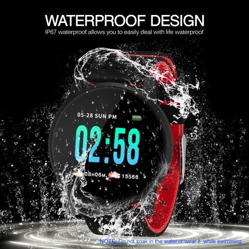 Smart Watch 1.3In IPS Screen Touch Fitness Tracker Watch