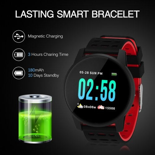 Smart Watch 1.3In IPS Screen Touch Fitness Tracker Watch