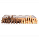 Portable Wooden Magnetic Chessboard Folding Board Chess Game