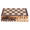 Portable Wooden Magnetic Chessboard Folding Board Chess Game