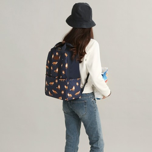 Lightweight Fashion Leisure Print Backpack