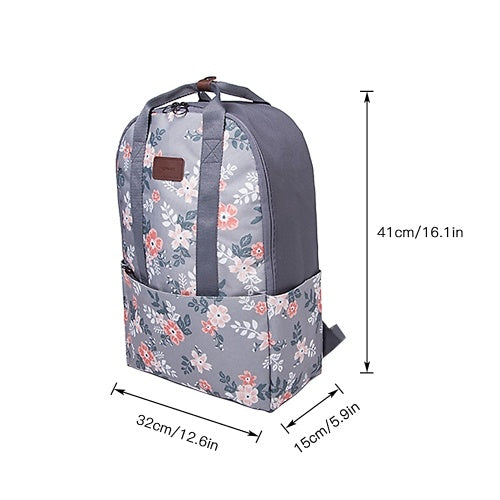 Lightweight Fashion Leisure Print Backpack