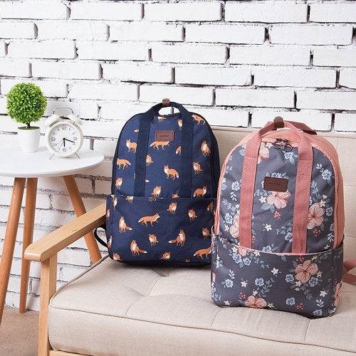 Lightweight Fashion Leisure Print Backpack