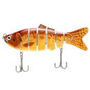 10cm/20g Lifelike 6 Jointed Sections Swimbait Fishing Lure