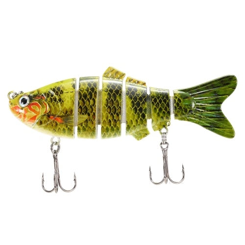 10cm/20g Lifelike 6 Jointed Sections Swimbait Fishing Lure