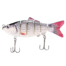 10cm/20g Lifelike 6 Jointed Sections Swimbait Fishing Lure