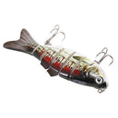 10cm/20g Lifelike 6 Jointed Sections Swimbait Fishing Lure