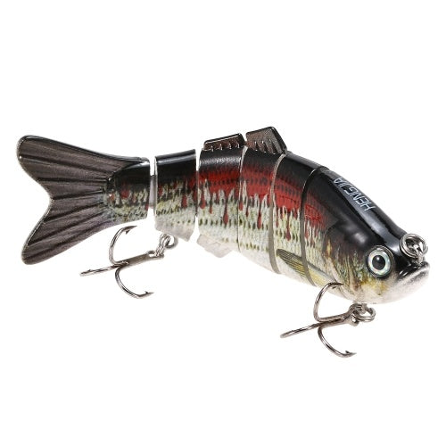 10cm/20g Lifelike 6 Jointed Sections Swimbait Fishing Lure