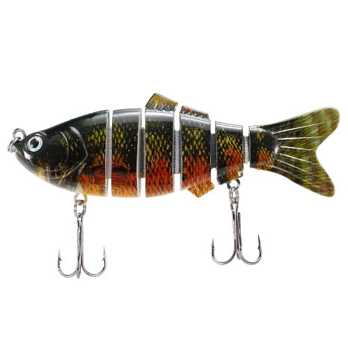 10cm/20g Lifelike 6 Jointed Sections Swimbait Fishing Lure