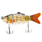 10cm/20g Lifelike 6 Jointed Sections Swimbait Fishing Lure