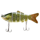 10cm/20g Lifelike 6 Jointed Sections Swimbait Fishing Lure