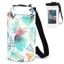 10L Waterproof Dry Bag with Phone Case Bag Roll Top Dry Sack For Kayaking Boating Fishing Surfing Swimming Rafting