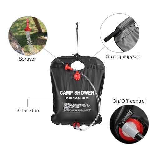 Outdoor Shower Bathing Bag