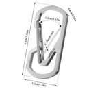 Titanium Carabiner Key Chain Holder