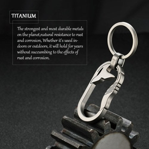 Titanium Key Chain Men