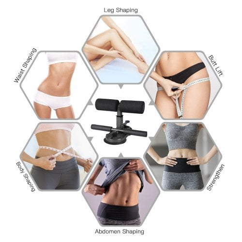 TOMSHOO Adjustable Self-Suction Sit Up Bars