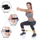 11pcs Resistance Bands Set Skipping Rope Workout Fintess Exercise Tube Bands Door Anchor Ankle Straps Cushioned Handles with Carry Bags for Home Gym Travel