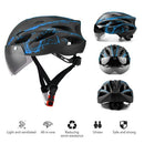 TOMSHOO Bike Helmet with Goggles,MTB Helmet Riding helmet Cycling Helmet