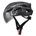 TOMSHOO Bike Helmet with Goggles,MTB Helmet Riding helmet Cycling Helmet