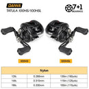 DAIWA TATULA 100HS/100HSL Baitcasting Fishing Reel 7+1BB 7.1:1 Baitcast Carp Fishing Reel Tackle