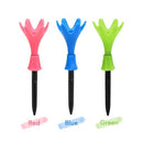 3pcs Plastic Golf Tees