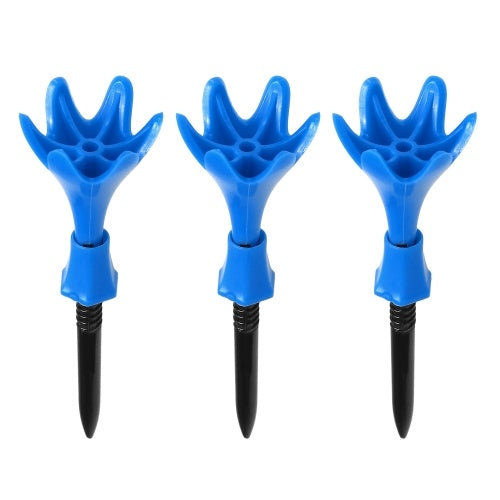 3pcs Plastic Golf Tees