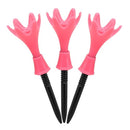 3pcs Plastic Golf Tees