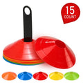 25pcs Agility Disc Cone Set