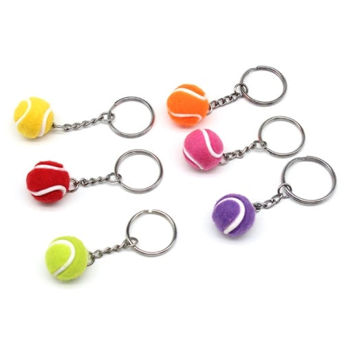 Mini Tennis Ball Key Chain