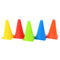 10 Pack 9 Inch Plastic Sport Training Traffic Cone for Kids Home Football Training Soccer 5 Colors