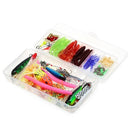 112pcs Fishing Lure Set Fishing Lure Bait Gear Kit