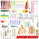 112pcs Fishing Lure Set Fishing Lure Bait Gear Kit