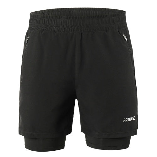 Men 2 in 1 Running Shorts