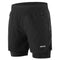 Men 2 in 1 Running Shorts