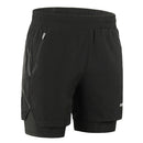 Men 2 in 1 Running Shorts