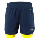 Men 2 in 1 Running Shorts