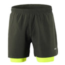 Men 2 in 1 Running Shorts