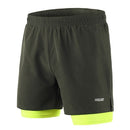 Men 2 in 1 Running Shorts