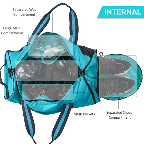 Dry Wet Separated Gym Bag