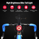 Bike Tail Light USB Rechargeable Rear Bike Light