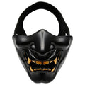 Half Face Mask Lower Face Protective Mask for Camping Games Cosplay Party